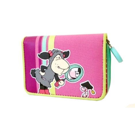 Portfel Nici 11.5x8.5cm, nylonowy JM Lucy
